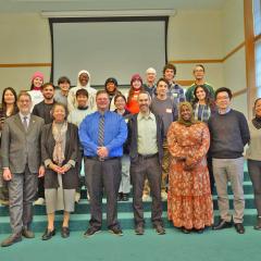 Interfaith dialogue participants