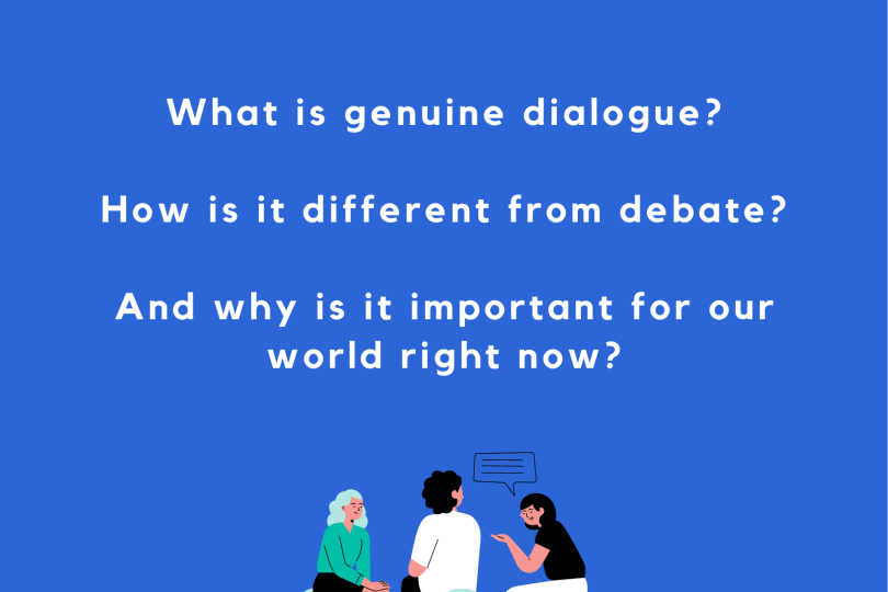 Graphic for May 2022 Dialogue Nights