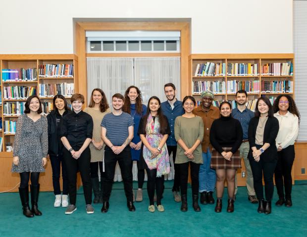 Group photo of Ikeda Center Youth Committee