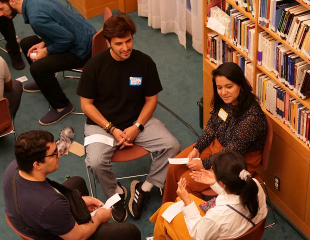 Breakout groups during the June 2024 Dialogue Nights