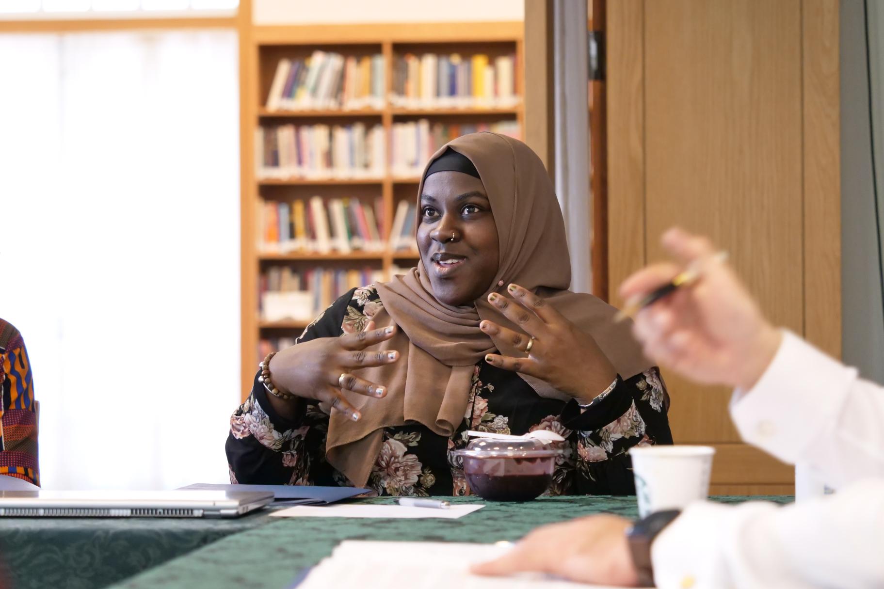 Photo of Mamfatou Baldeh at the 2024 Global Citizens Seminar