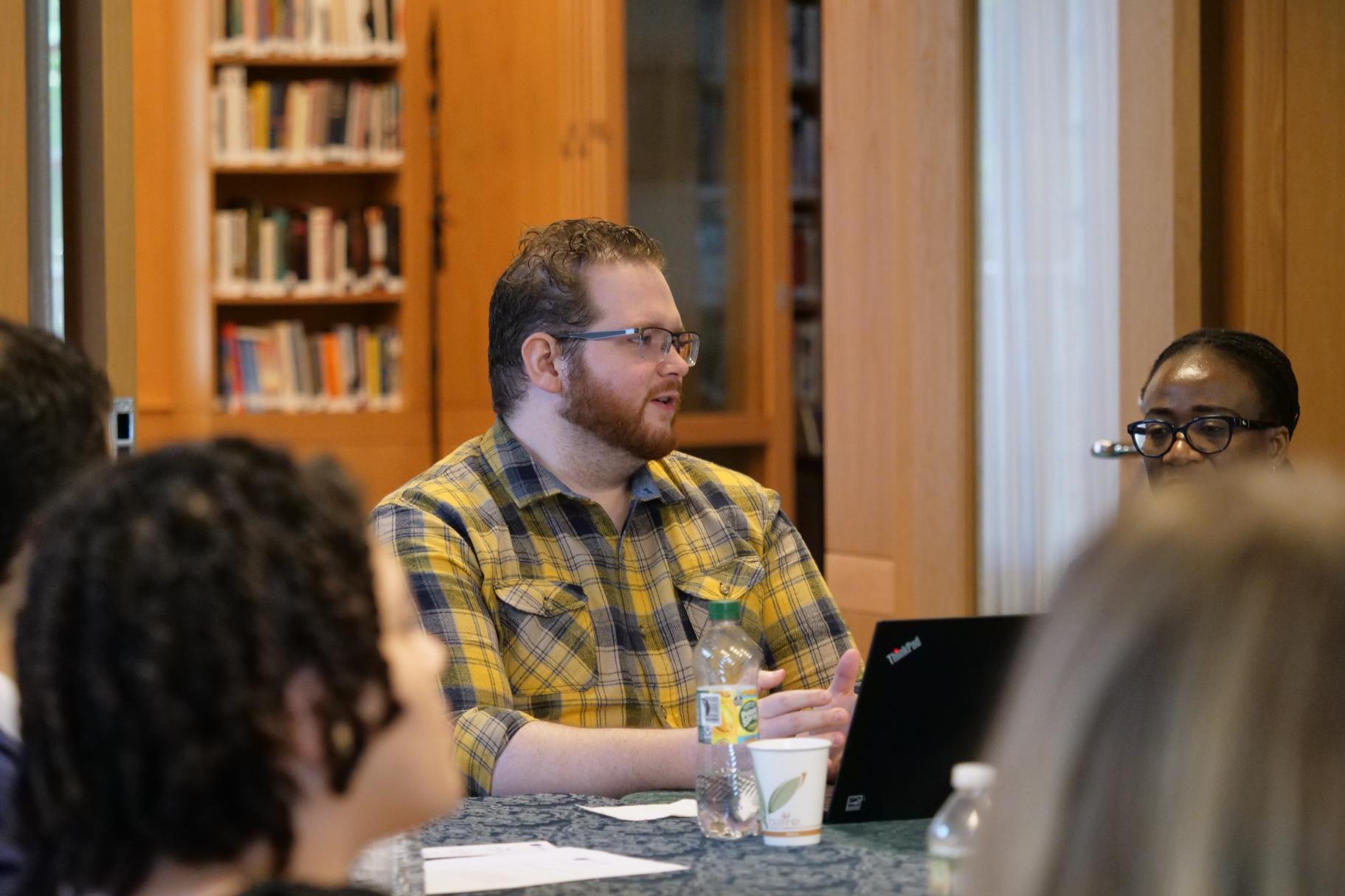 Photo of James Fisher at the 2024 Global Citizens Seminar