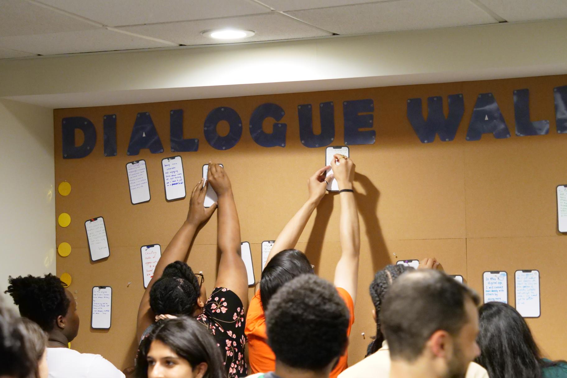 Takeaway activity at the June 2024 Dialogue Nights