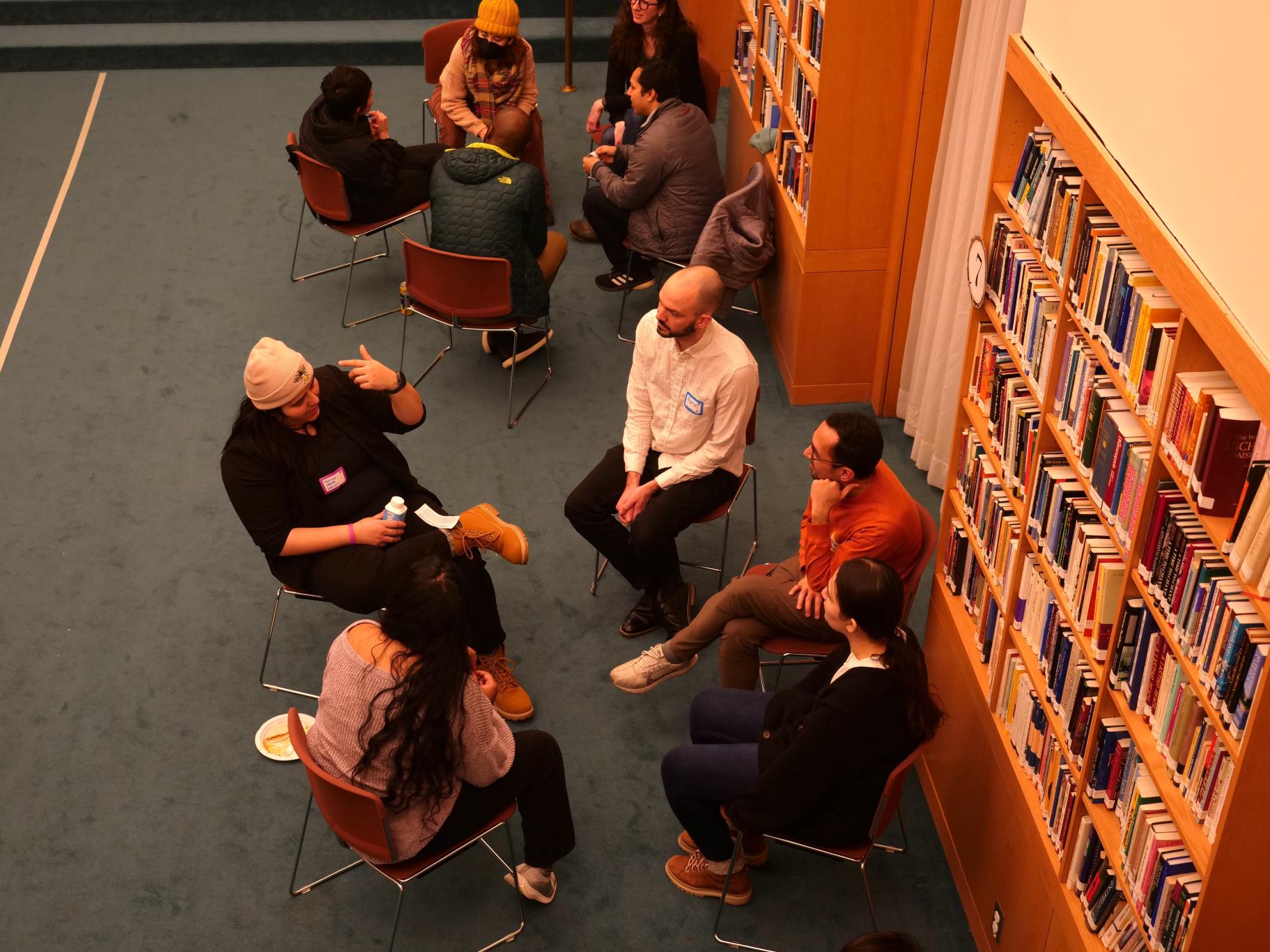 Breakout groups during the Jan 2025 Dialogue Nights